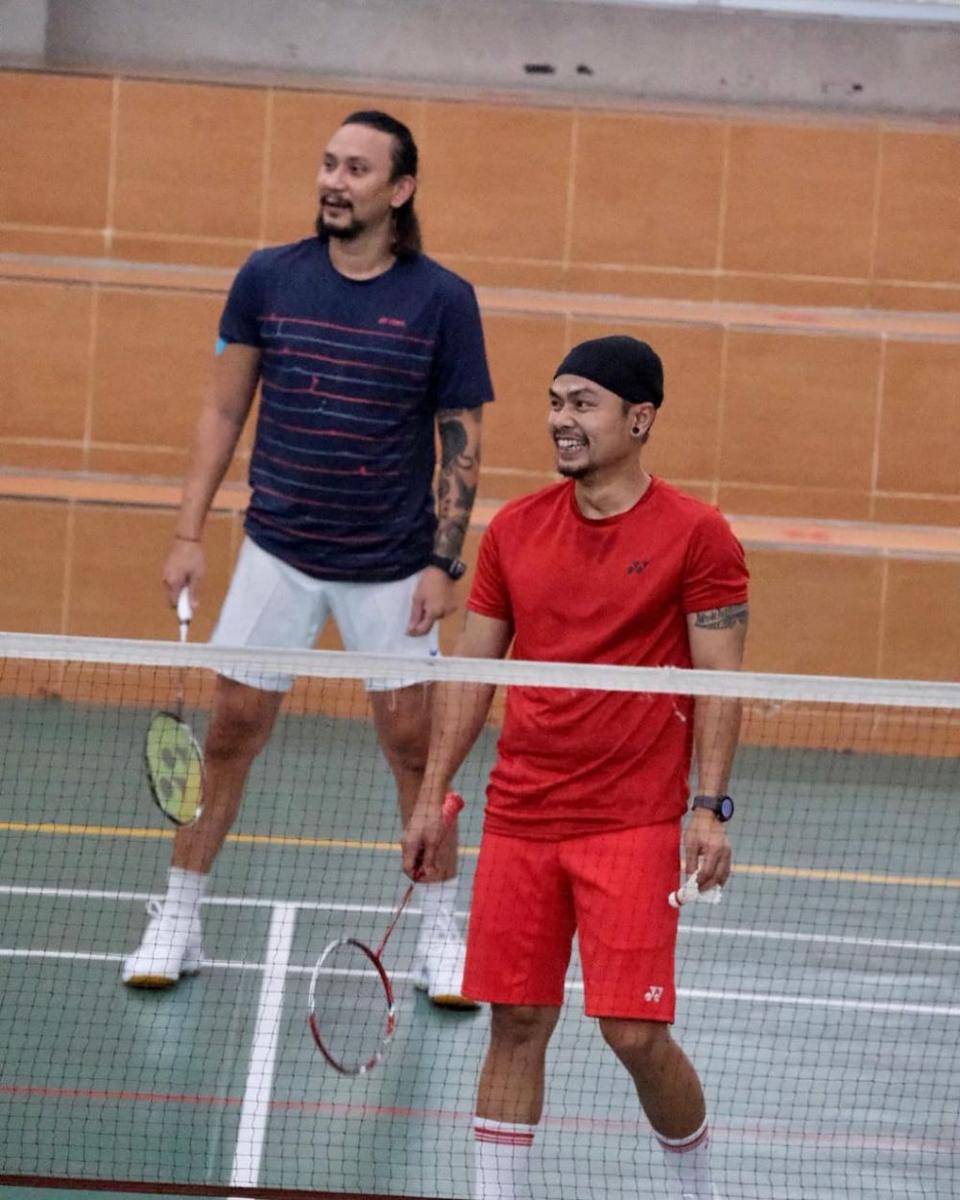 potret anggota geng motor The Prediksi saat berolahraga (instagram.com/theprediksi_)