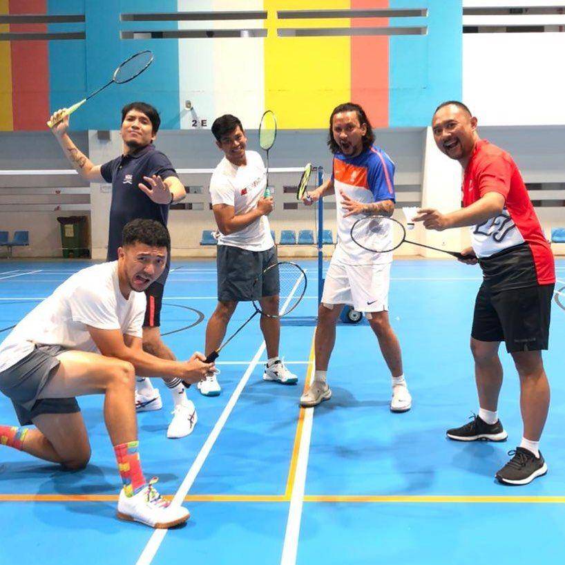 potret anggota geng motor The Prediksi saat berolahraga (instagram.com/theprediksi_)
