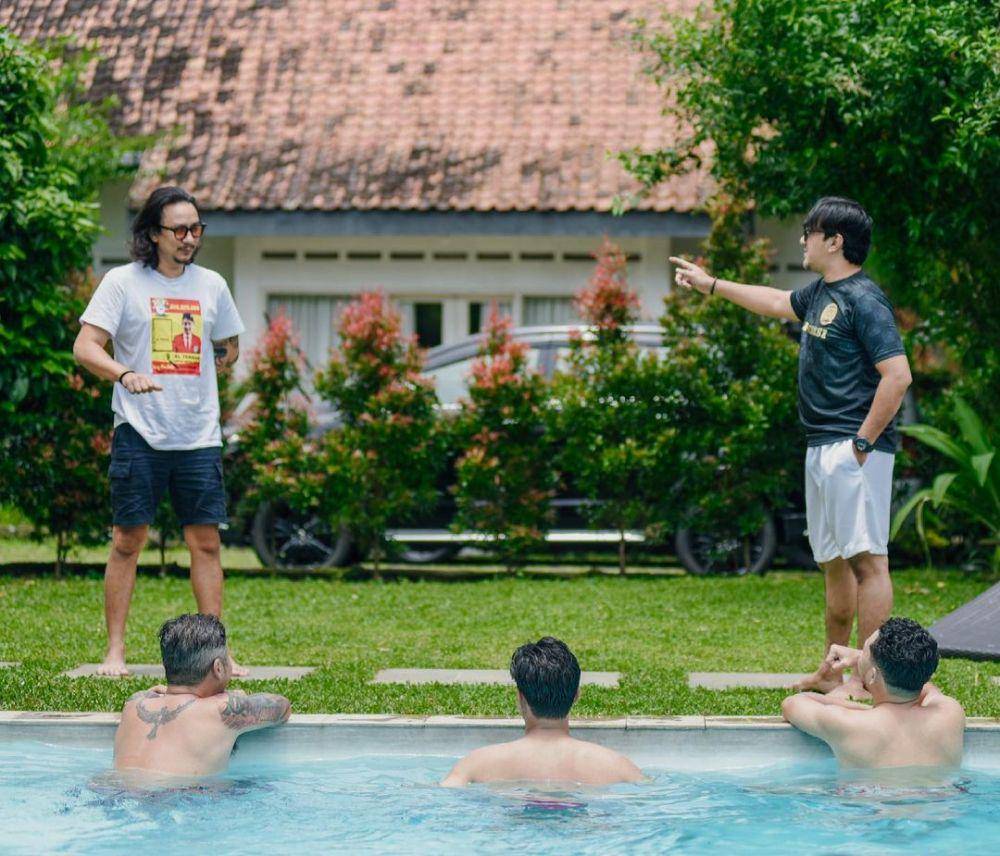 potret anggota geng motor The Prediksi saat berolahraga (instagram.com/theprediksi_)