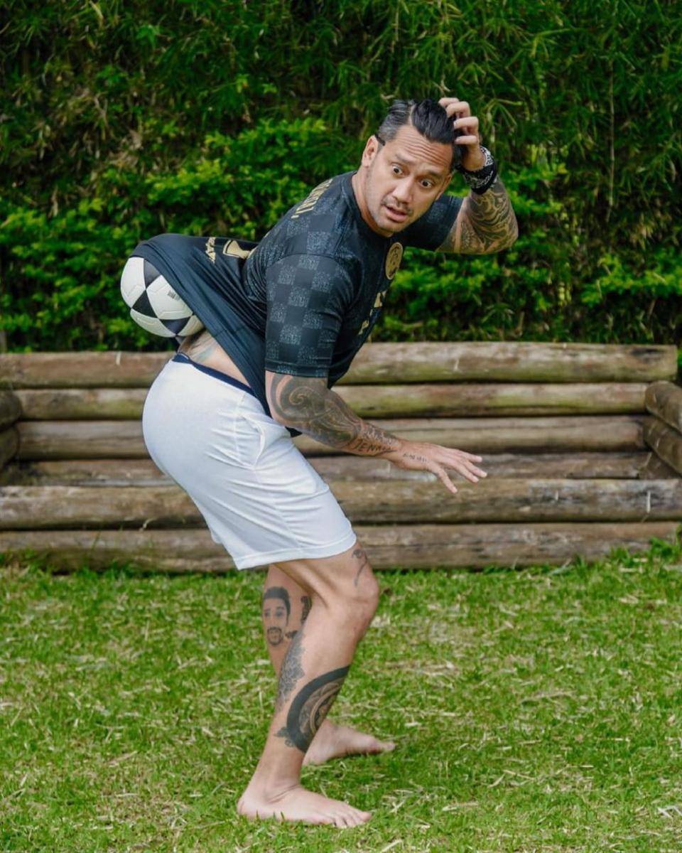 potret anggota geng motor The Prediksi saat berolahraga (instagram.com/theprediksi_)