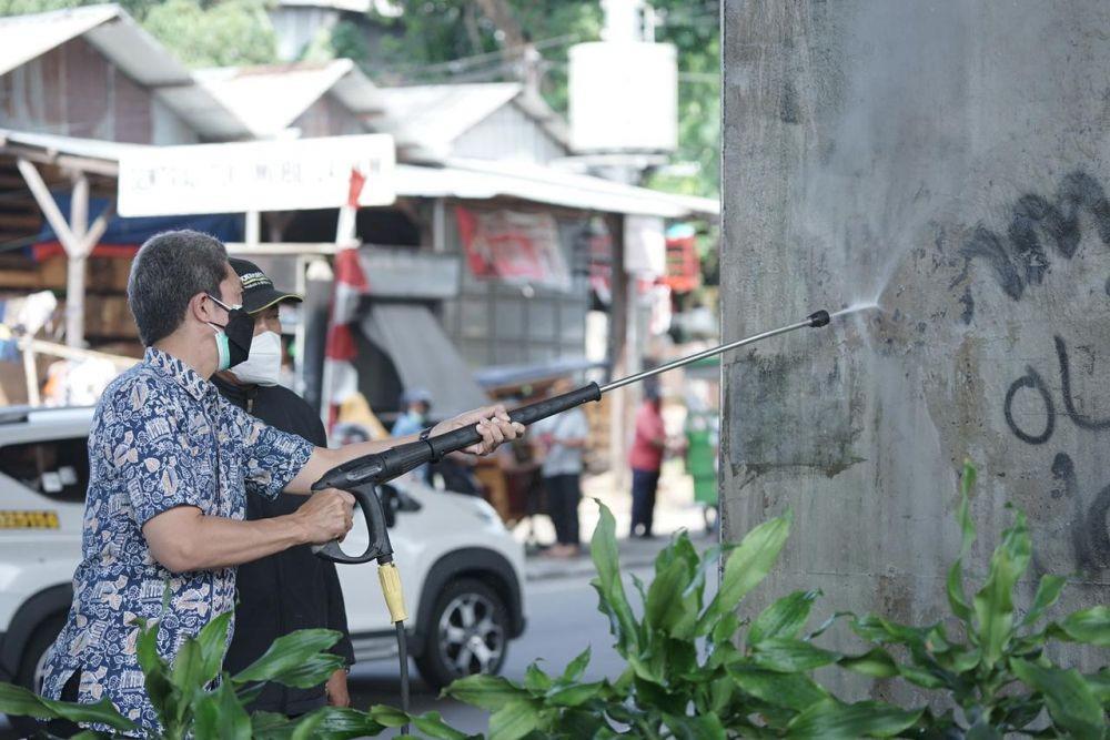 Pemkot Bogor Bakal Gandeng Seniman Grafiti Usai Bersihkan Dinding Kota