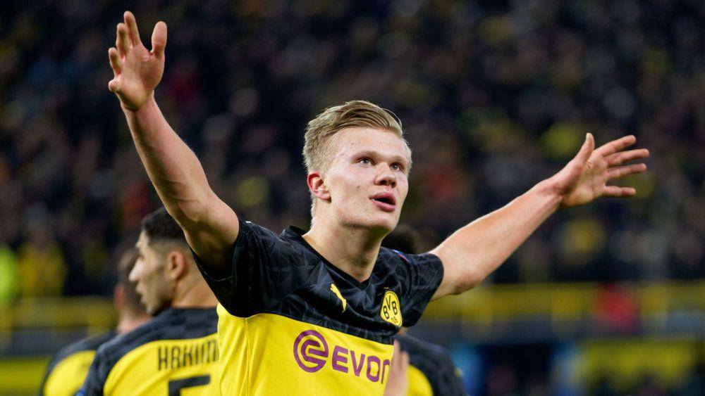 Erling Haaland bersama Borussia Dortmund (skysports.com)