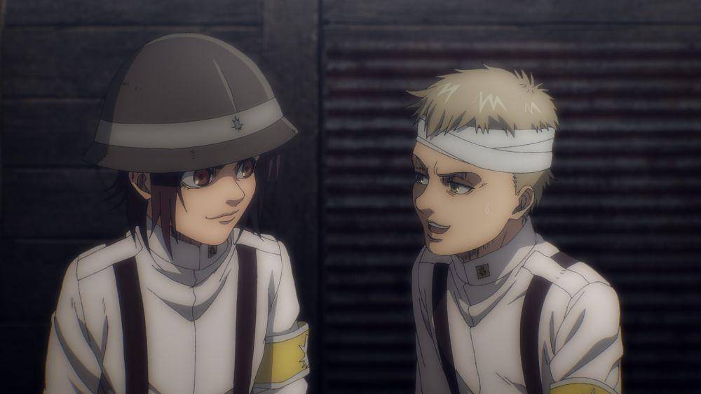 Gabi dan Falco (dok. Studio MAPPA/Attack on Titan)
