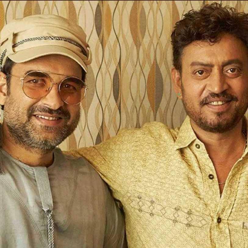 Pankaj Tripathi dan Irrfan (instagram.com/pankajtripathi)