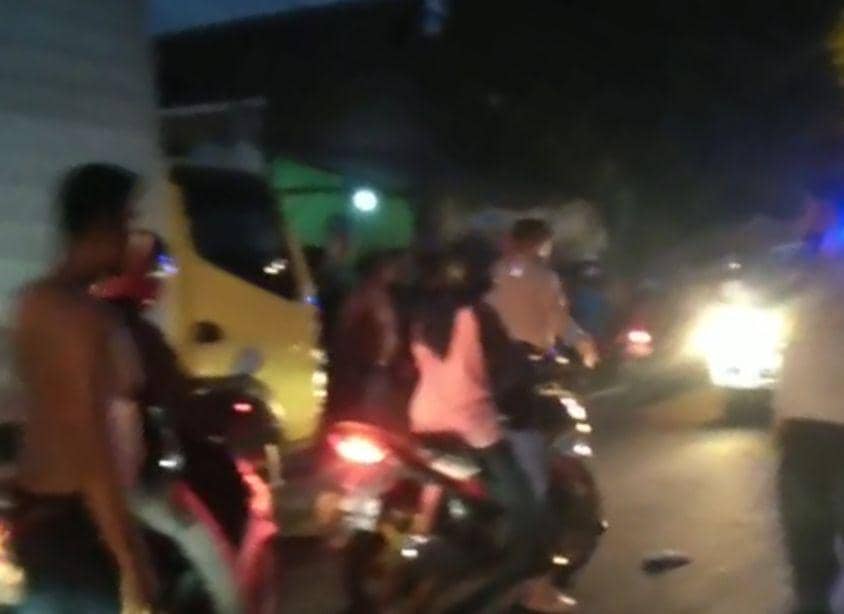 Kecelakaan di Mojokerto. IDN Times/Tangkap layar