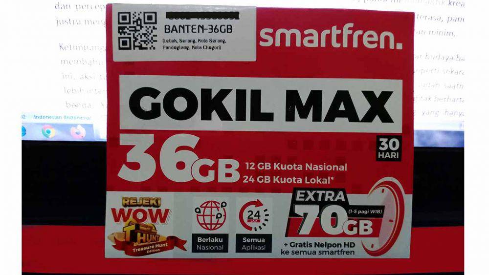 Smartfren GOKIL MAX (dok. pribadi/Iip Afifullah)