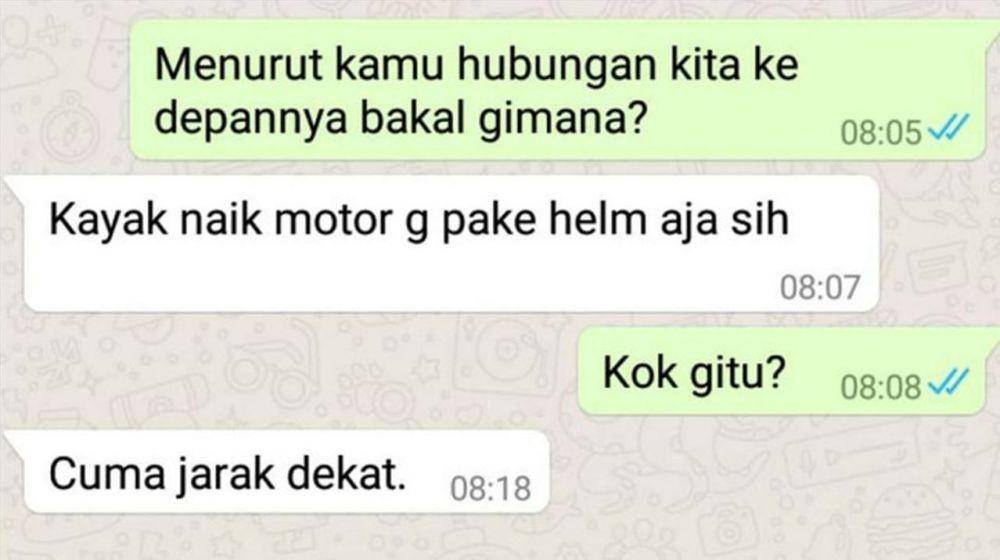 chat bertepuk sebelah tangan (instagram.com/hiliwtod)