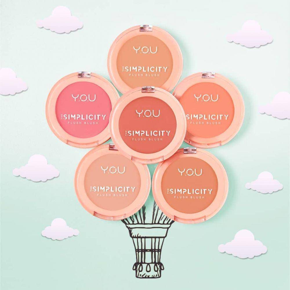 YOU Makeups The Simplicity Flush Blush  (instagram.com/thesimplicity.official/)