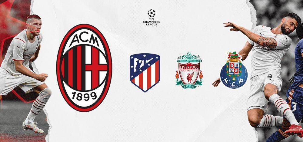 AC Milan berada di grup B UCL (acmilan.com)