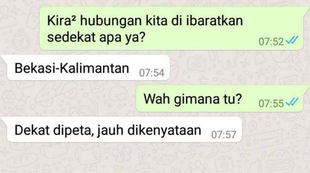 chat bertepuk sebelah tangan (instagram.com/idiotikasta)