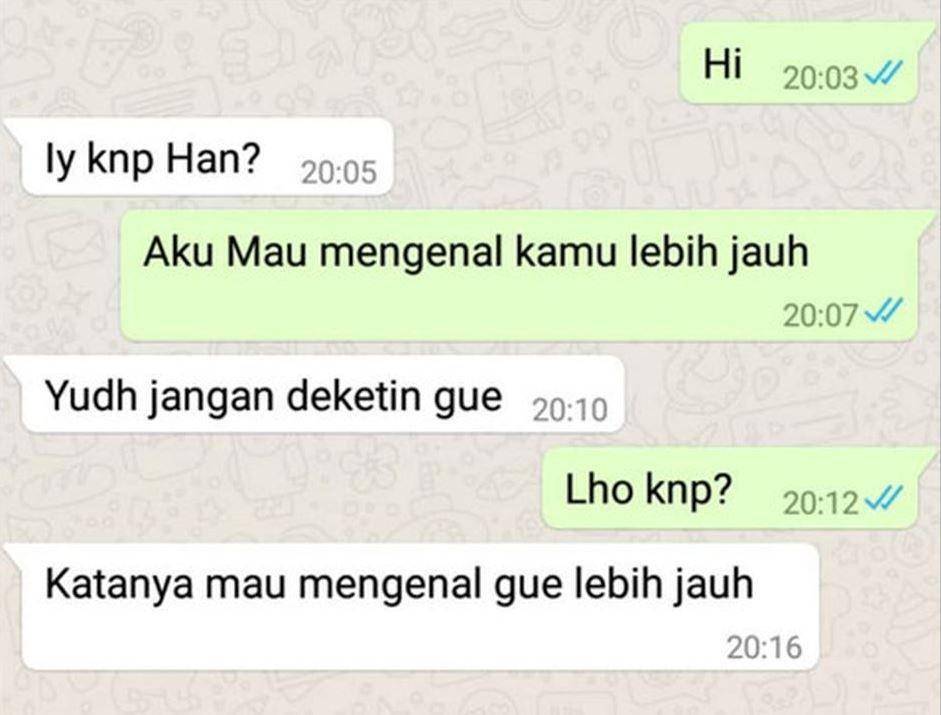 chat bertepuk sebelah tangan (instagram.com/sukijan.id)