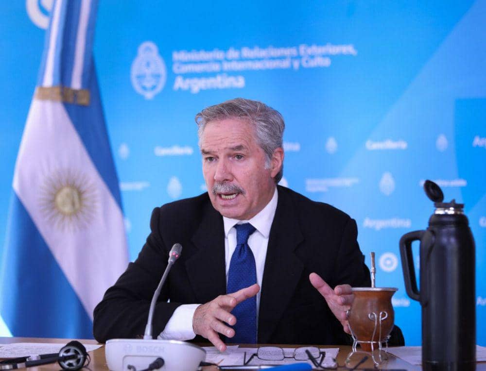 Menlu Argentina, Felipe Sola. (twitter.com/CancilleriaARG)