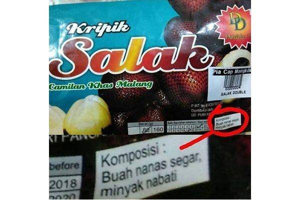 keterangan di kemasan makanan (instagram.com/humoor.id)