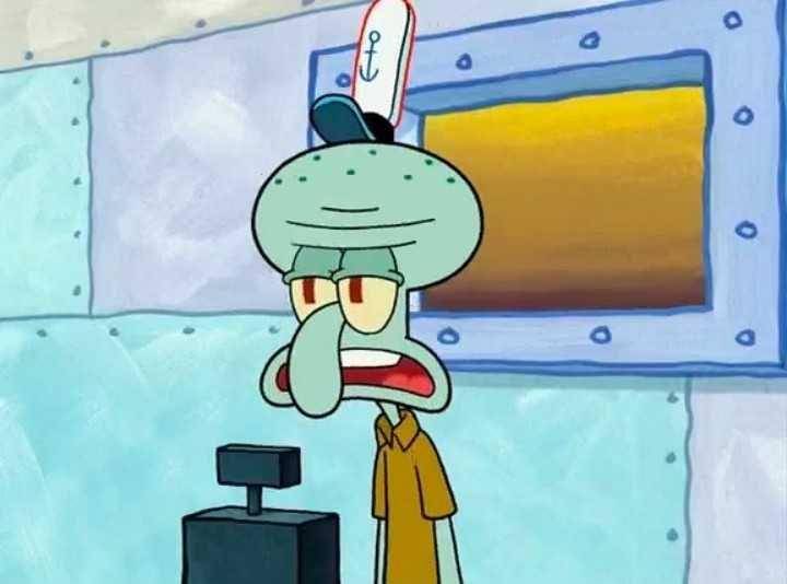 Squidward (dok. Nickelodeon/SpongeBob SquarePants)
