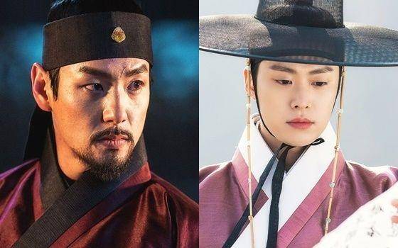 Kwak Si Yang dan Gong Myung di Lovers of the Red Sky (Dok. SBS)