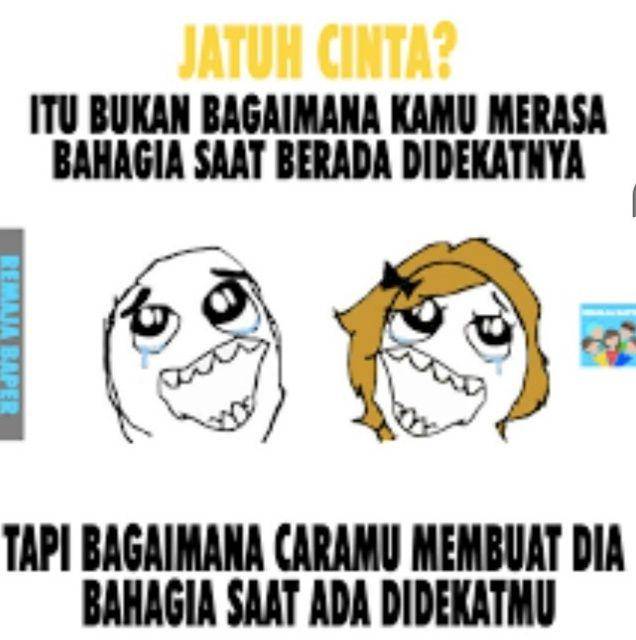 meme parodi saat jatuh cinta (instagram.com/sukijan)