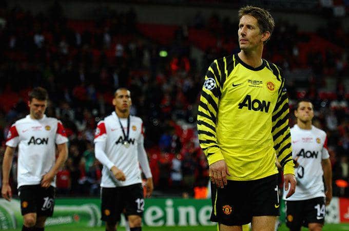 Edwin van der Sar kalah di final Liga Champions 2011. (aljazeera.com)