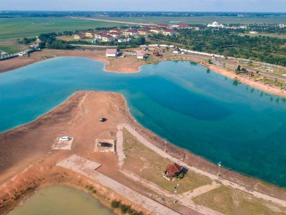 Danau Teluk Seruo di Ogan Ilir (instagram.com/dinaanwarii)
