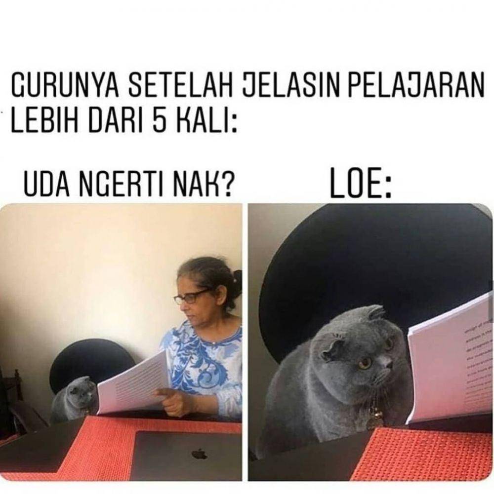 meme anak sekolahan (instagram.com/recehan_netizen)