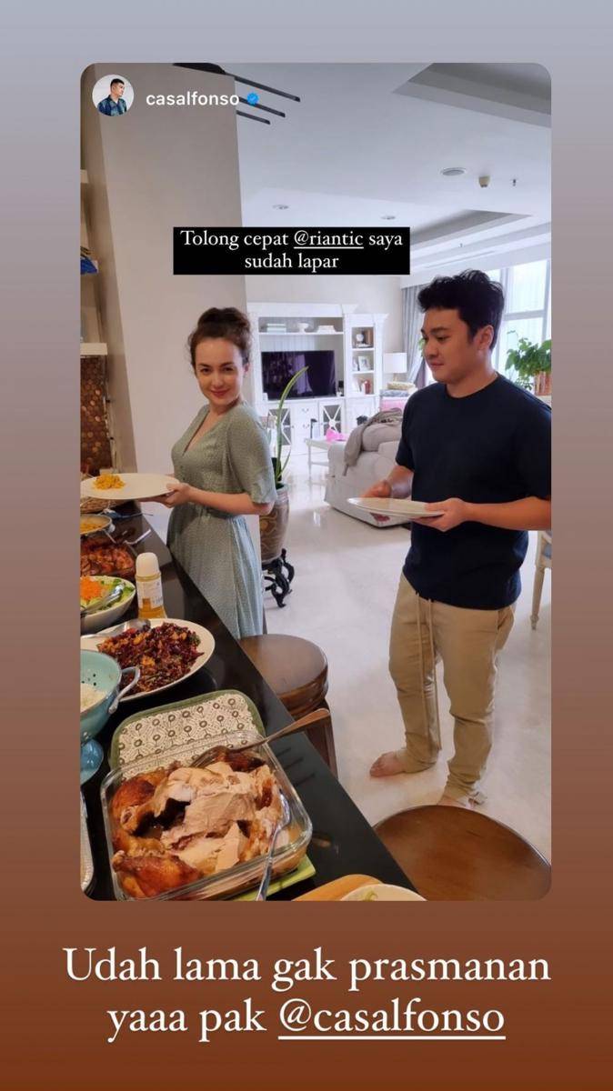 potret Rianti Cartwright dan Cas Alfonso (instagram.com/riantic)
