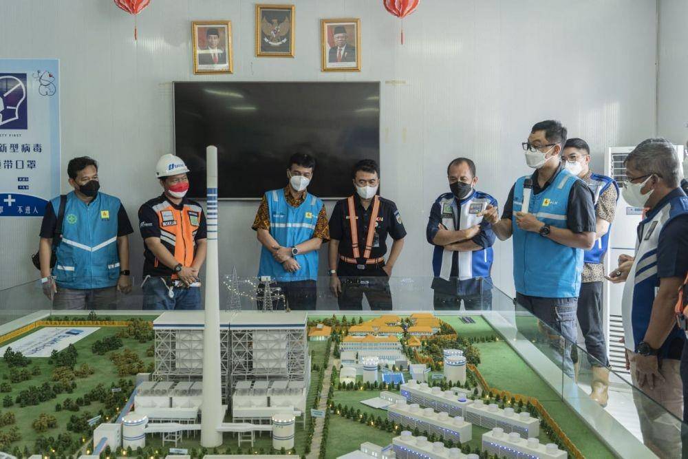 Jajaran direksi PLN, KAI dan PTBA mengunjungi tambang dan PLTU Sumatra Selatan 8 Tanjung Lalang, Muara Enim pada 3 hingga 4 September 2021. (Dok. PLN)