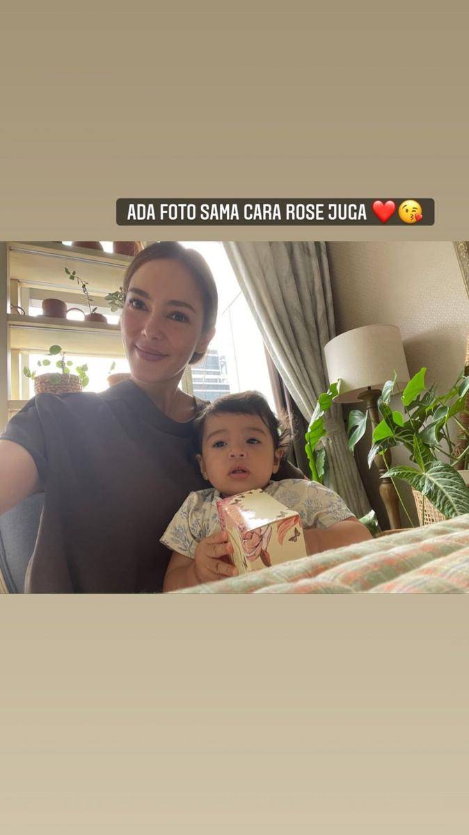 potret Cathy Sharon bersama Cara Rose, anak Rianti Cartwright (instagram.com/cathysharon)