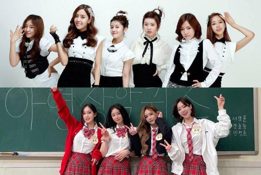 T-ARA saat baru debut vs sekarang (berbagai sumber)