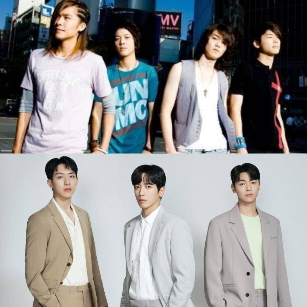CNBLUE saat baru saat debut vs sekarang (berbagai sumber)