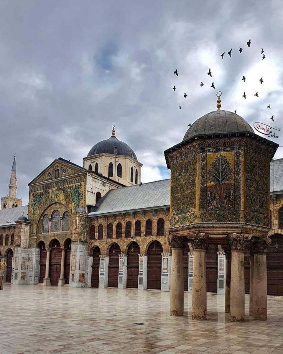 Masjid Agung Umayyah (instagram.com/arabworldpics)