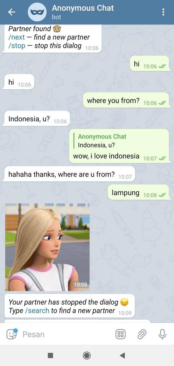 chat kenalan di Telegram (twitter.com/cosmoyss)