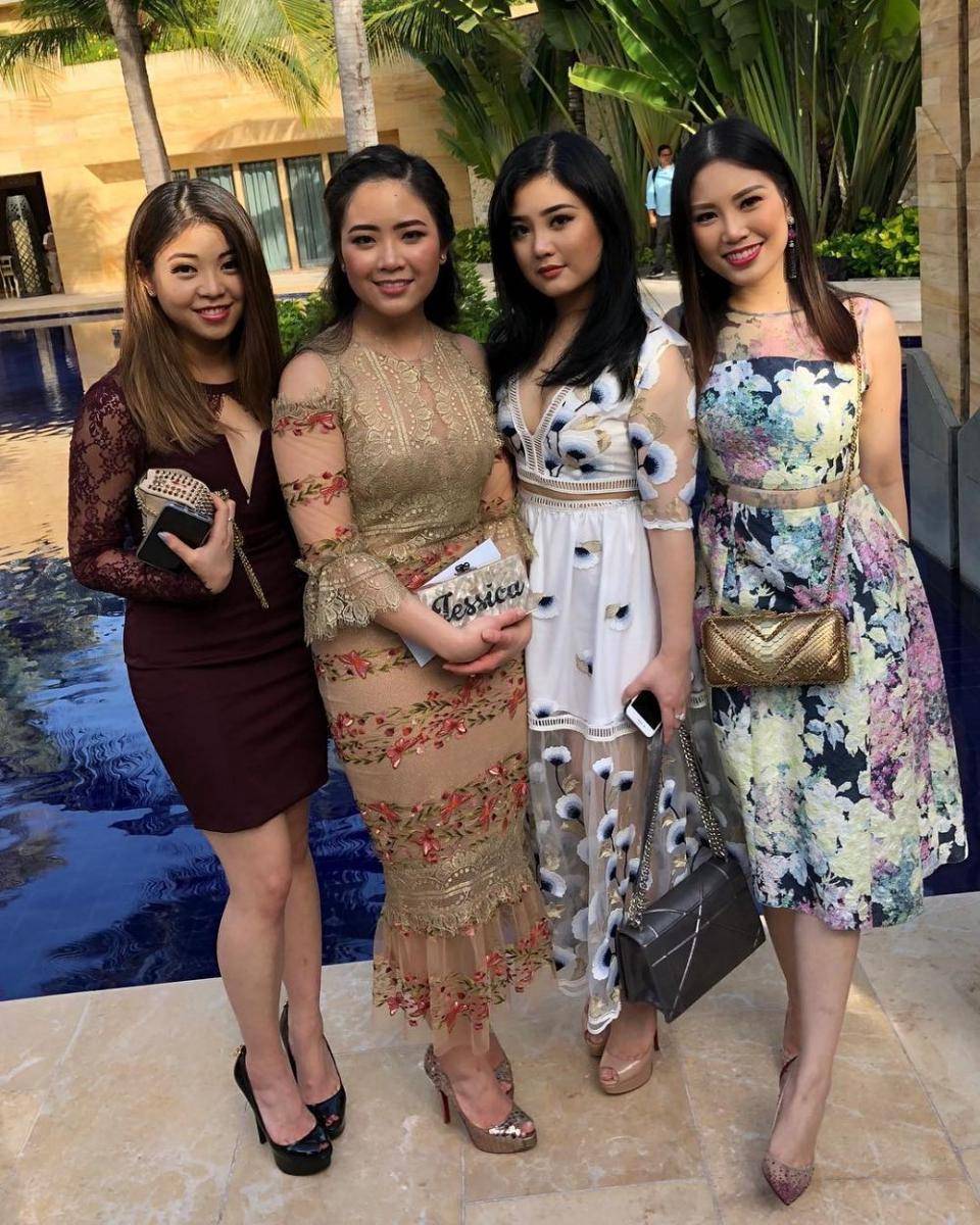 Gaya Kondangan Keluarga Tanoesoedibjo (instagram.com/angelatanoesoedibjo)