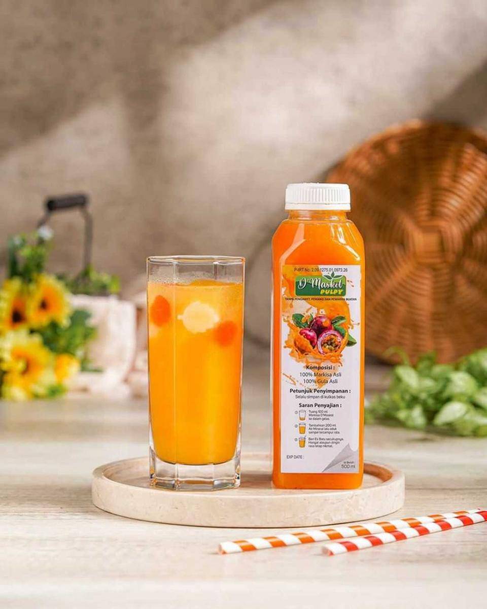sirup buah markisa (instagram.com/dapoermaskot.id)