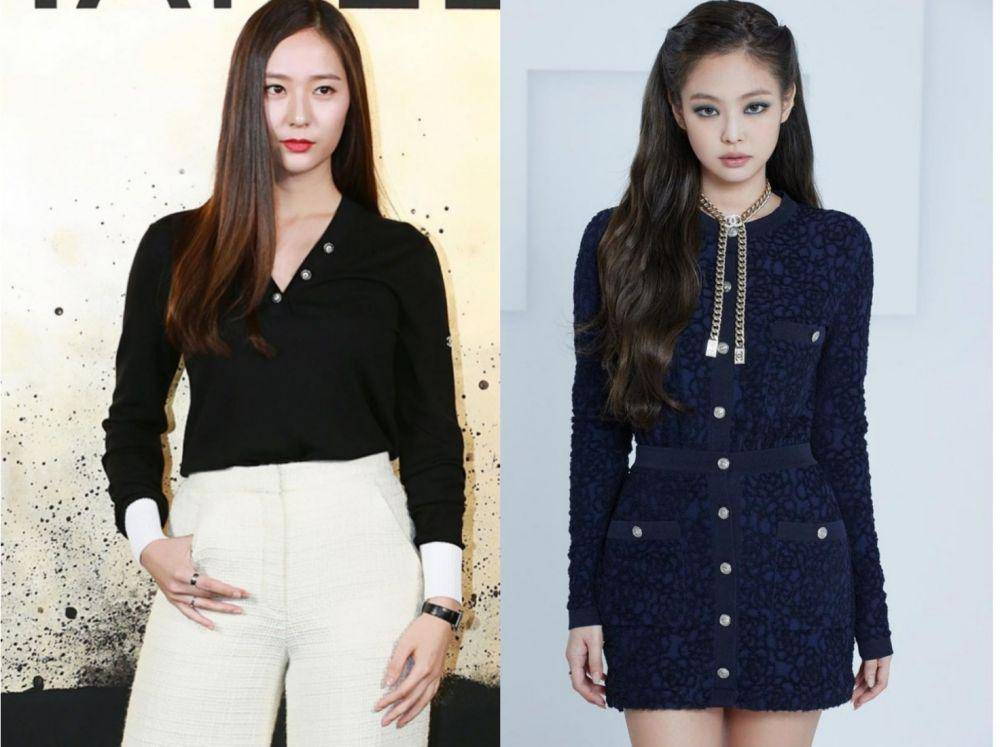 Krystal dan Jennie BLACKPINK (instagram.com/vousmevoyez | instagram.com/jennierubyjane)