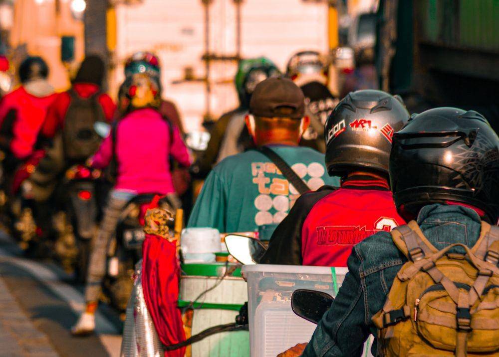 Motor di Jakarta (unsplash.com/Refhad)