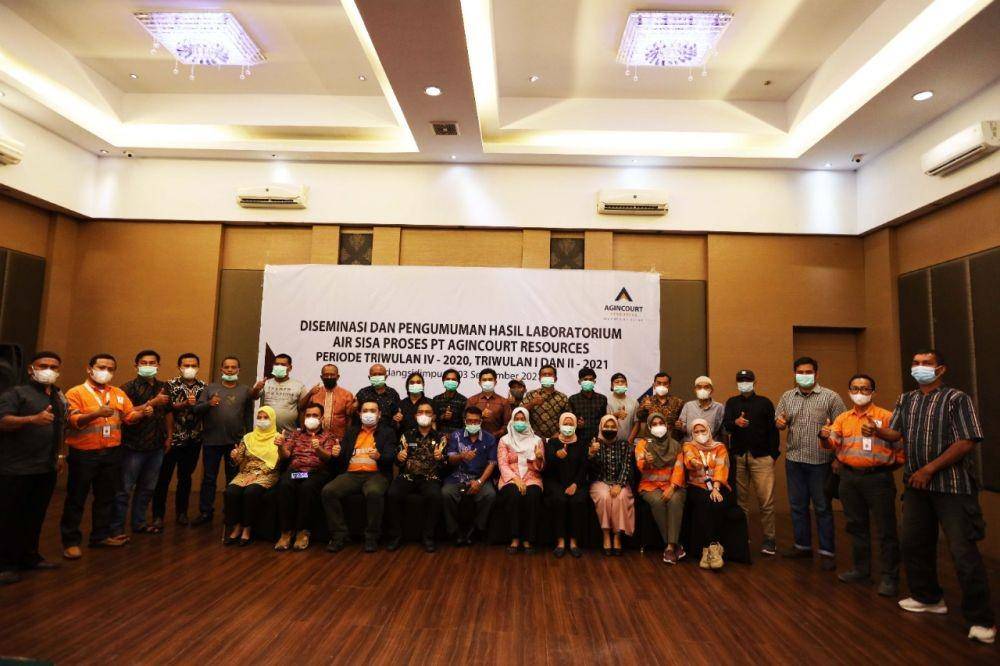 PT Agincourt Resources (PTAR), pengelola Tambang Emas Martabe meningkatkan kualitas pengolahan air sisa proses yang dialirkan ke Sungai Batangtoru. (Dok. IDN Times)