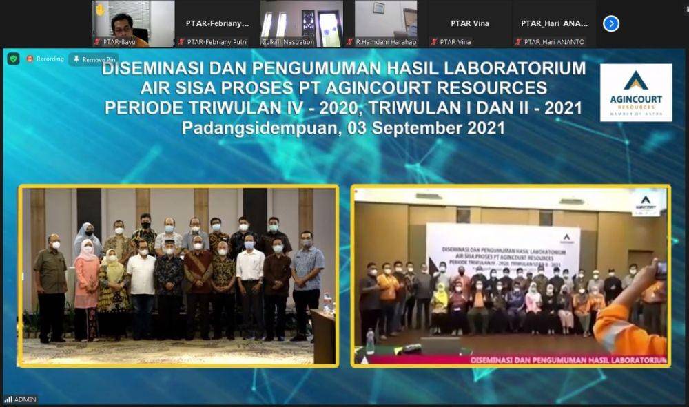 PT Agincourt Resources (PTAR), pengelola Tambang Emas Martabe meningkatkan kualitas pengolahan air sisa proses yang dialirkan ke Sungai Batangtoru. (Dok. IDN Times)