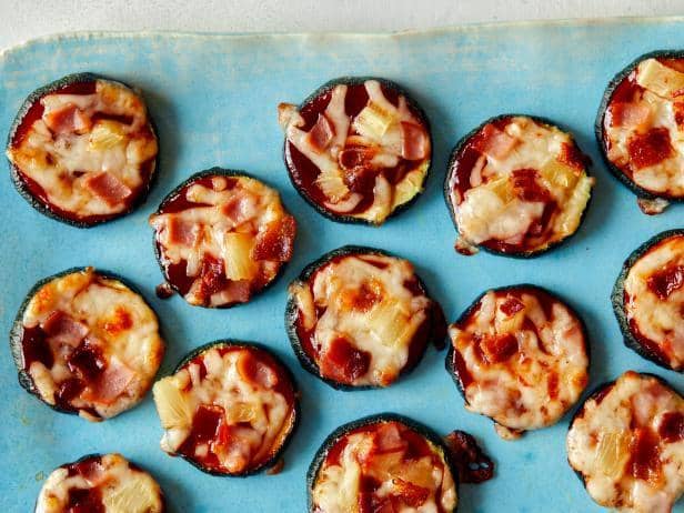 zucchini pizza bites (www.foodnetwork.com/Food Network Kitchen)