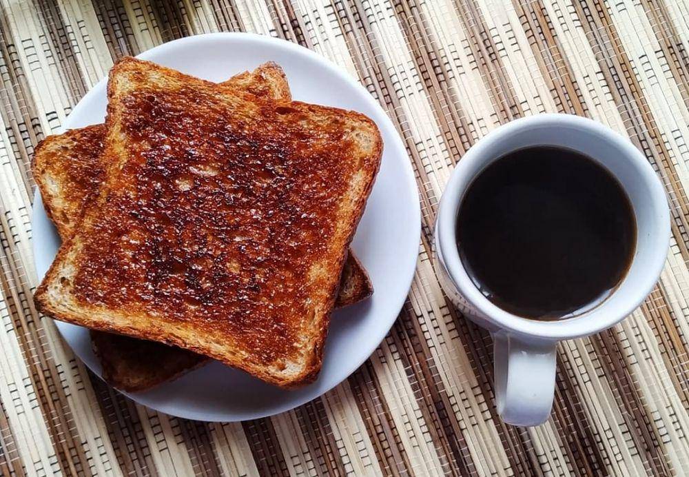 Ilustrasi roti bakar gula merah (instagram.com/nurulwr2)