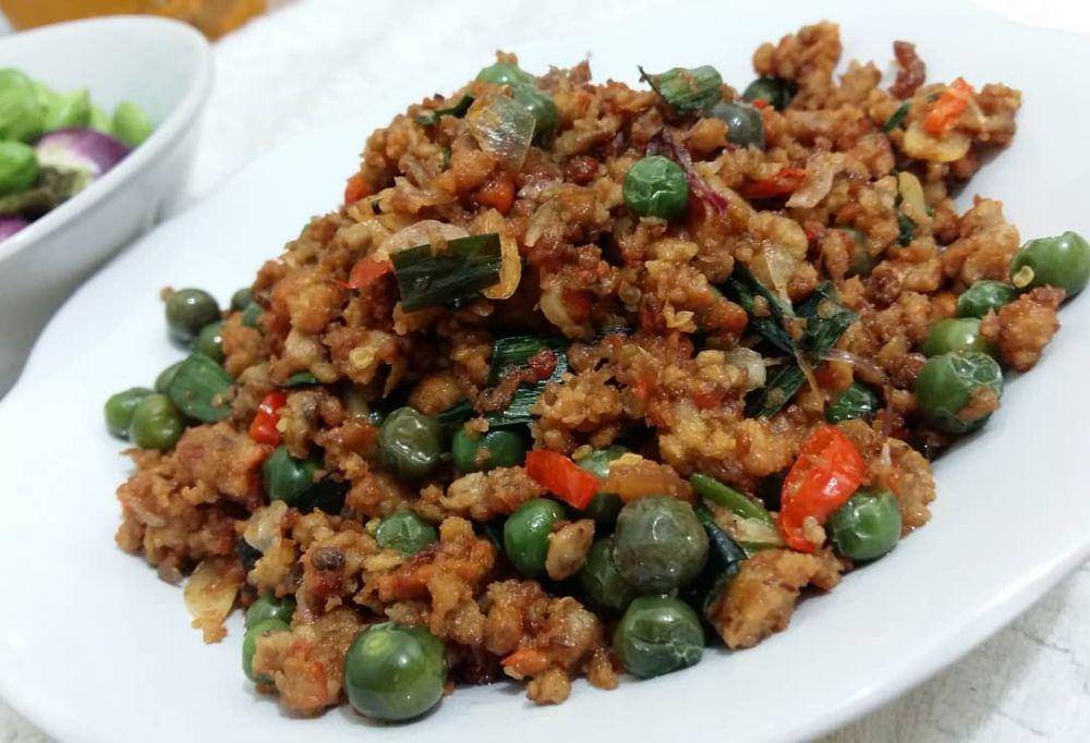Tumis Oncom Ebi Pedas (instagram.com/kaka_is0204)