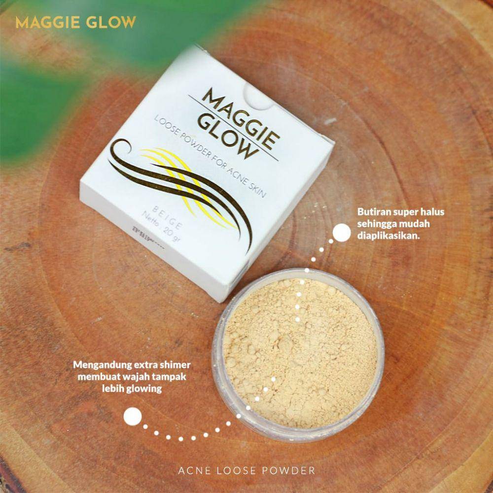 Maggie Glow Acne Loose Powder (dok. Shopee/Maggie Glow Official Shop)