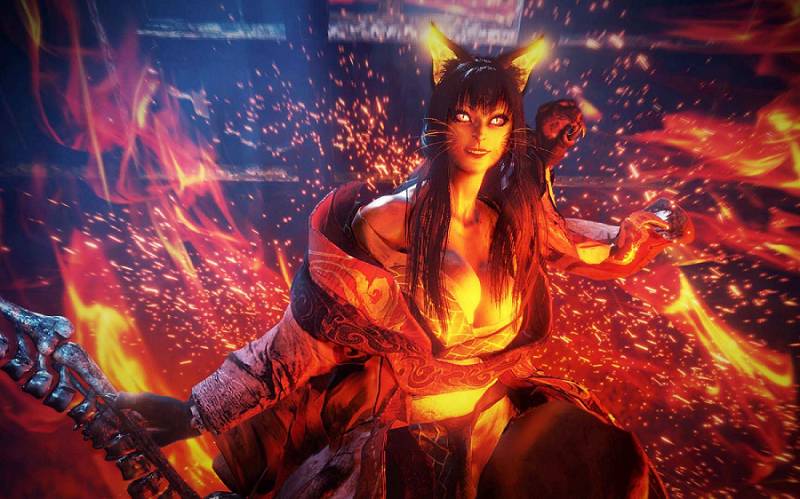 Yokai Kasha merupakan karakter bos dalam Nioh 2. (dok. Koei Tecmo/Nioh 2 - The Complete Edition)