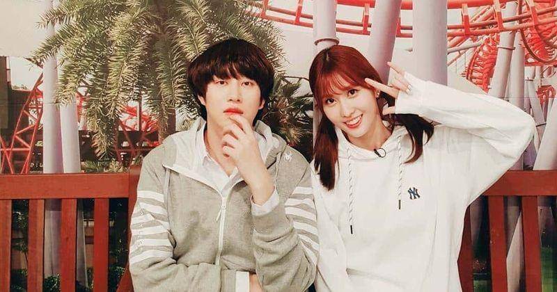Heechul Super Junior dan Momo TWICE (meaww.com)