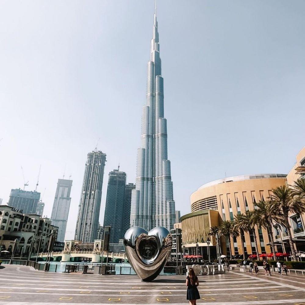 Burj Khalifa Gedung Tertinggi di Dunia, Ini Gaji Pembersih Jendelanya!