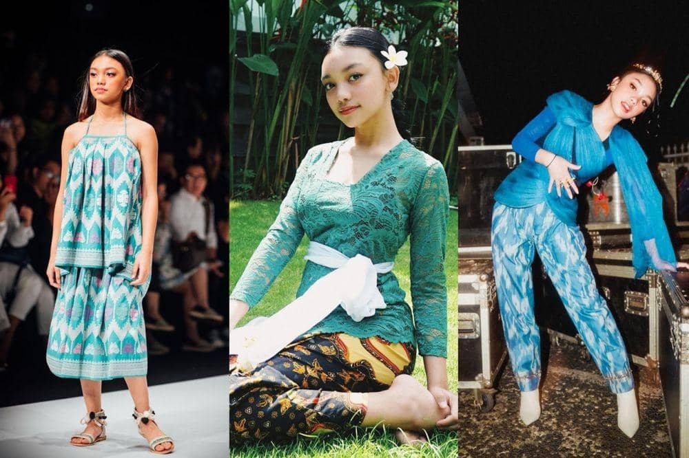 10 Gaya Kebaya dan Etnik Naura Ayu, Fancy buat Remaja!