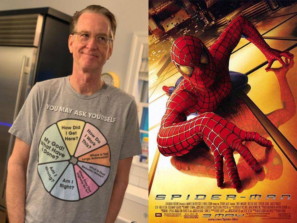 David Koepp (Instagram.com/dgkoepp) | poster film Spider-Man (dok. Sony)