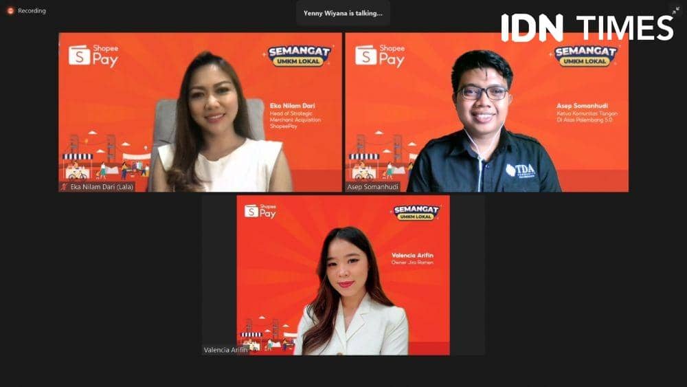 ShopeePay Dorong UMKM Palembang Aktif Transaksi Digital Finansial