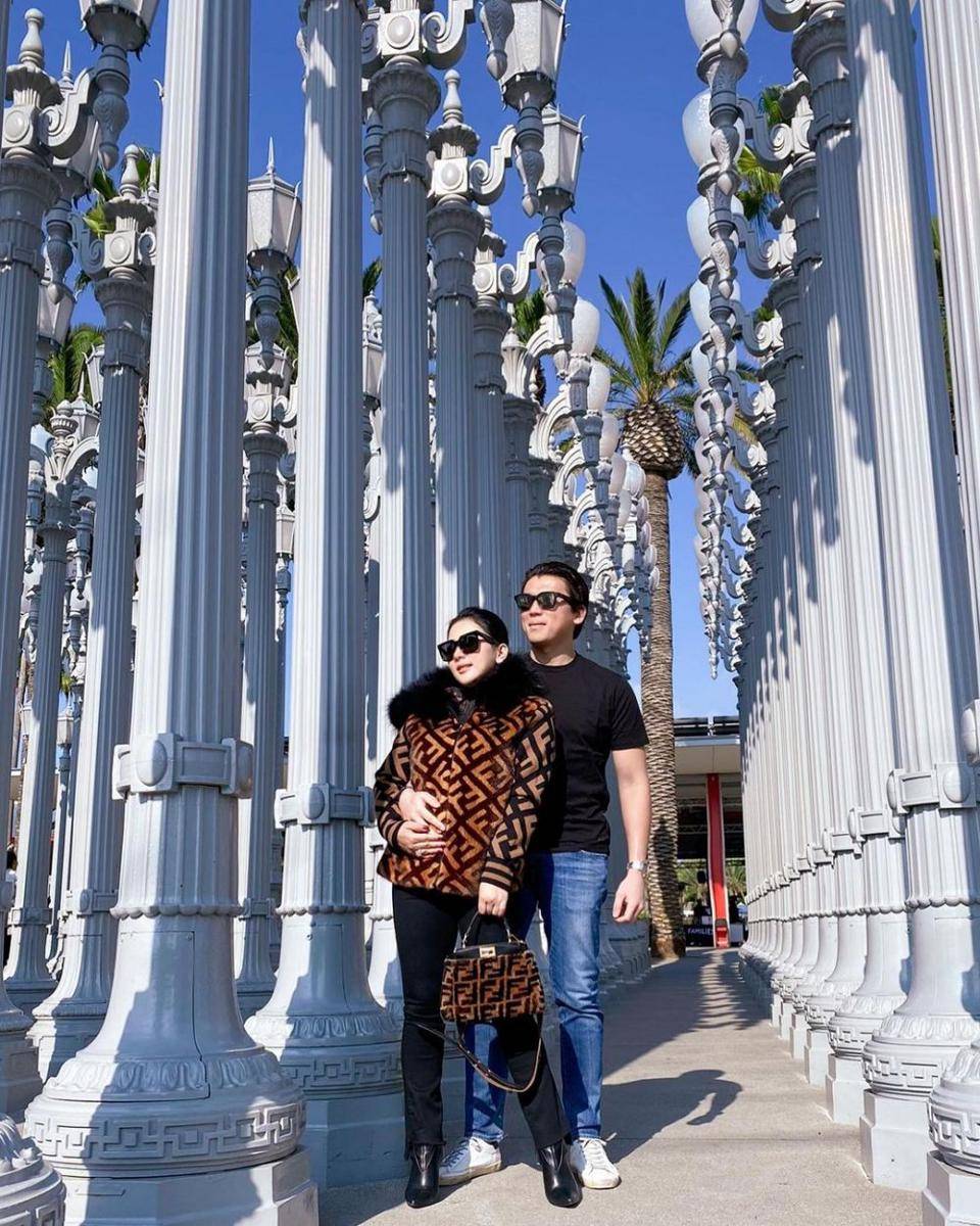 Syahrini berlibur ke luar negeri (instagram.com/princessyahrini)