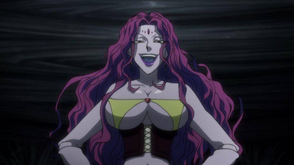 Zazan melawan Feitan. (dok. Studio Madhouse/Hunter x Hunter)