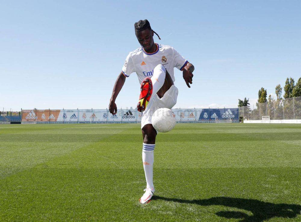 Eduardo Camavinga ungkapkan asalan kenapa mau gabung Real Madrid. (realmadrid.com).