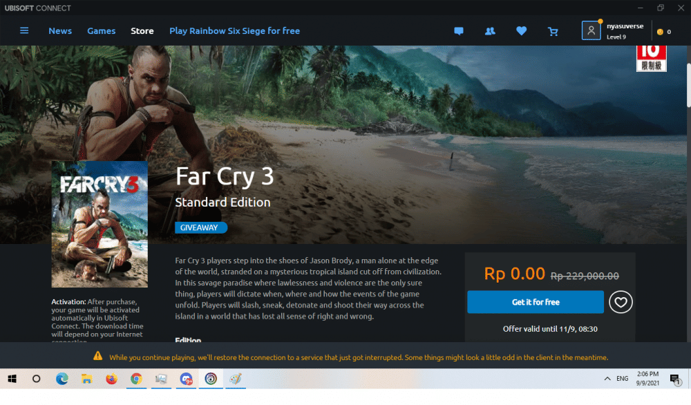 Ubisoft Connect/Far Cry 3
